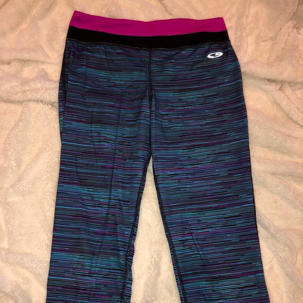 Multi Colored Capri Leggings